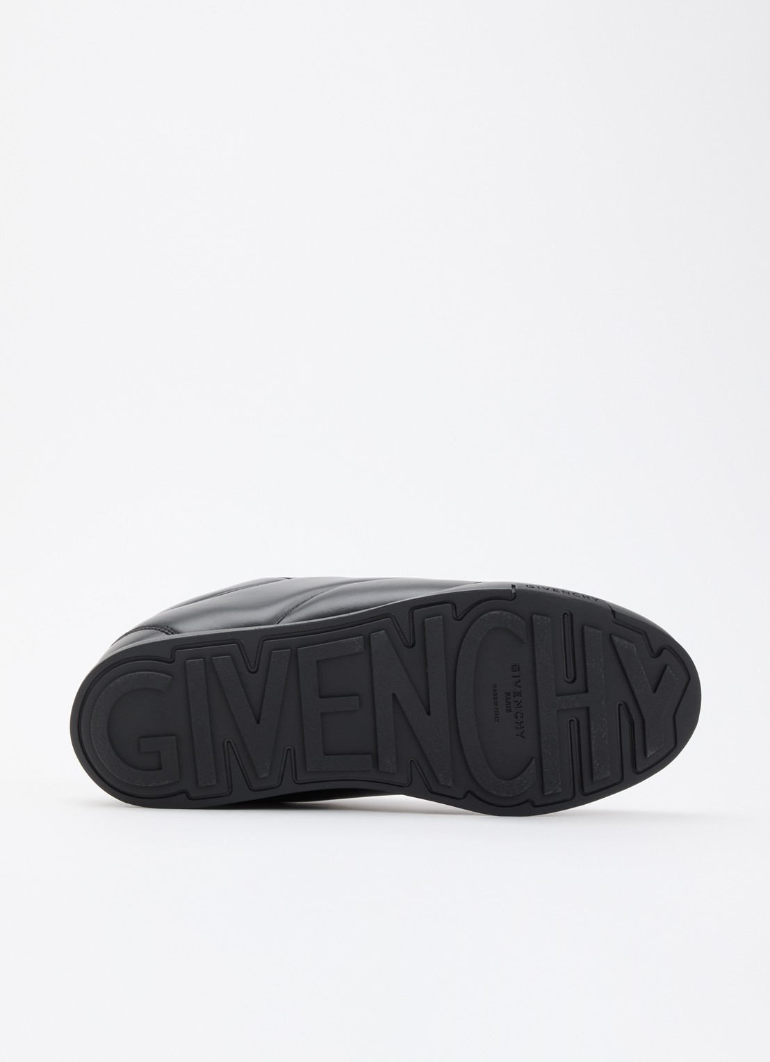 Givenchy Puffy Yard sneaker van lamsleer met logo - detail 4 zwart