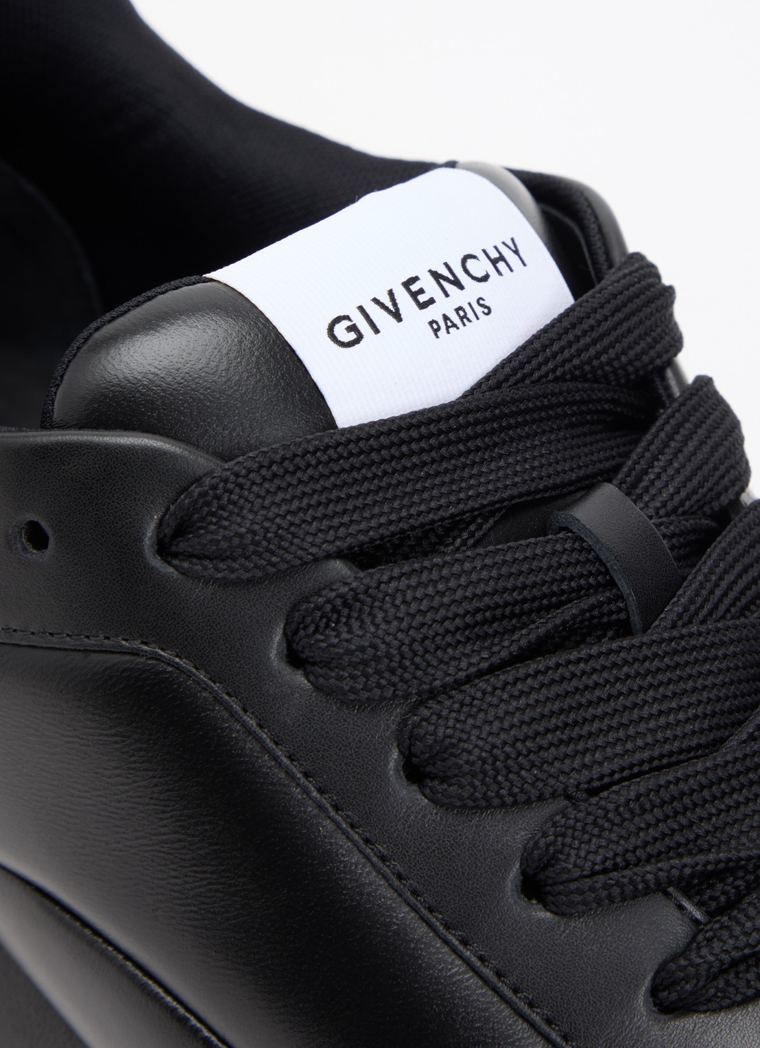 Givenchy Puffy Yard sneaker van lamsleer met logo - detail 5 zwart
