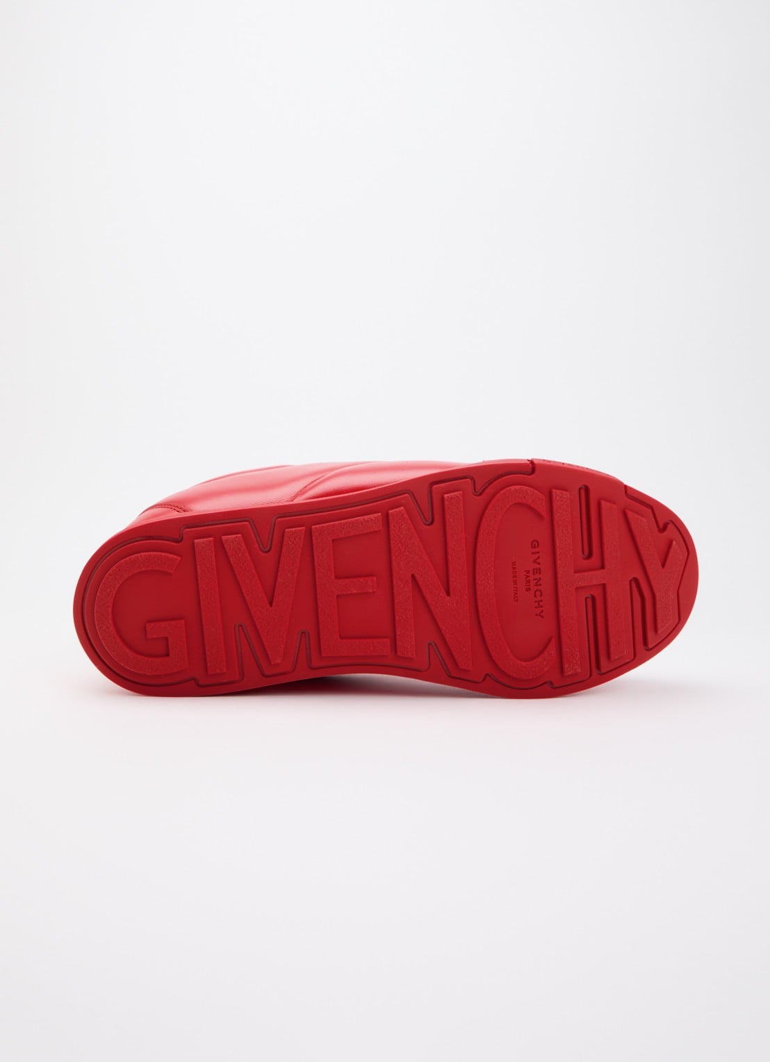 Givenchy Puffy Yard sneaker van lamsleer met logo - detail 4 rood