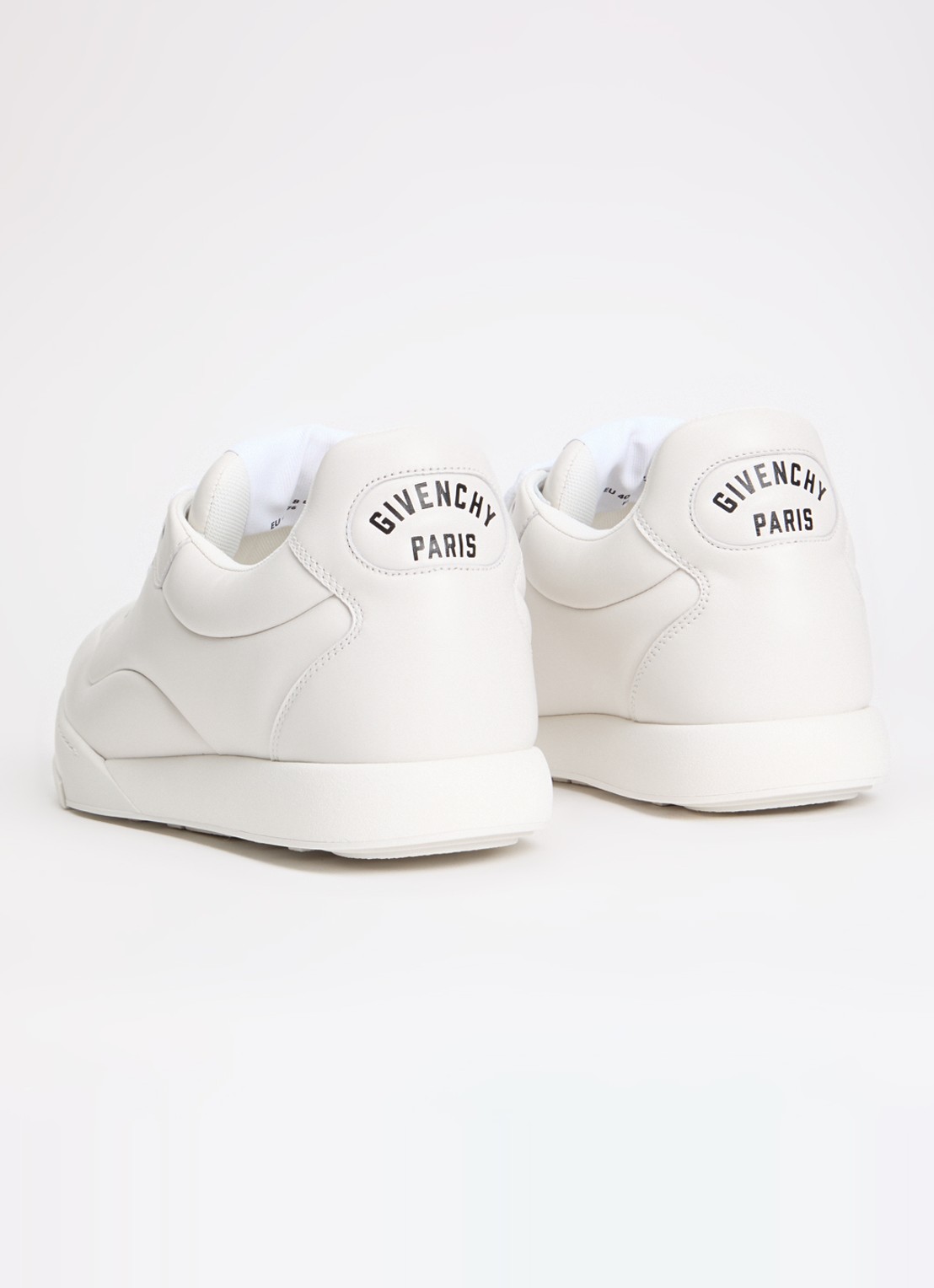 Givenchy Puffy Yard sneaker van lamsleer - achterkant 5 wit