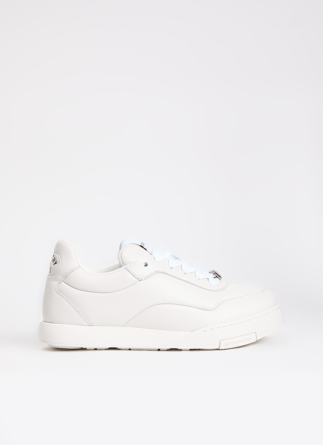 Givenchy Puffy Yard sneaker van lamsleer - voorkant 6 wit