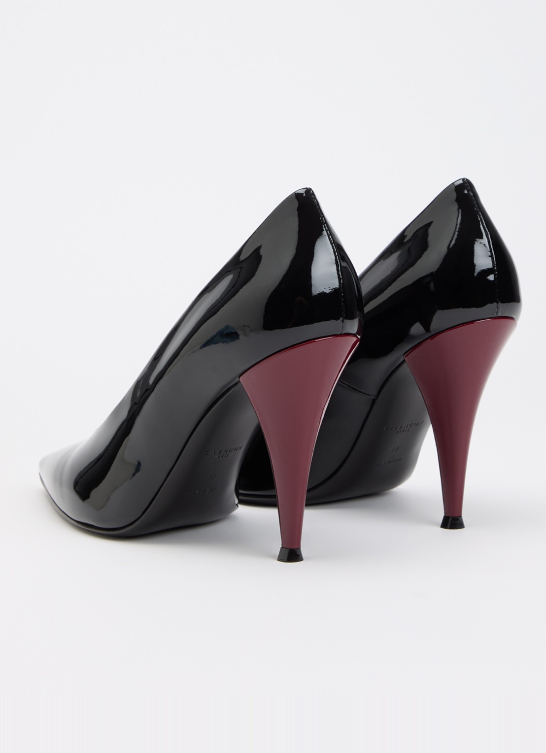 Givenchy Pump van kalfsleer - achterkant 5 zwart