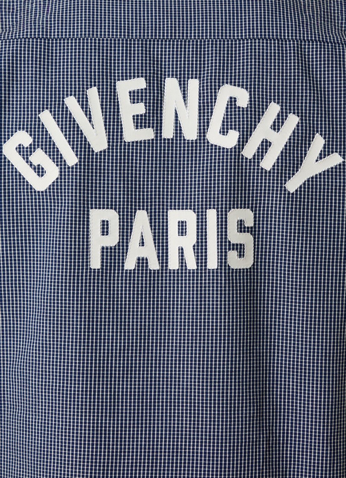 Givenchy Regular fit overhemd met ruitdessin - detail 5 indigo