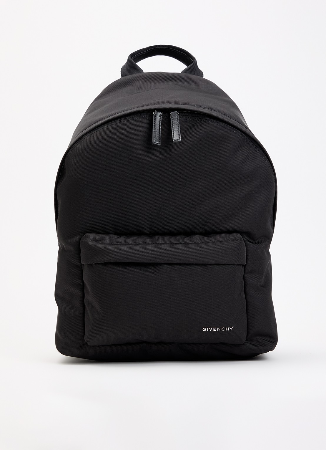 Givenchy Rugzak met logo en 17 inch laptopvak - voorkant 2 zwart
