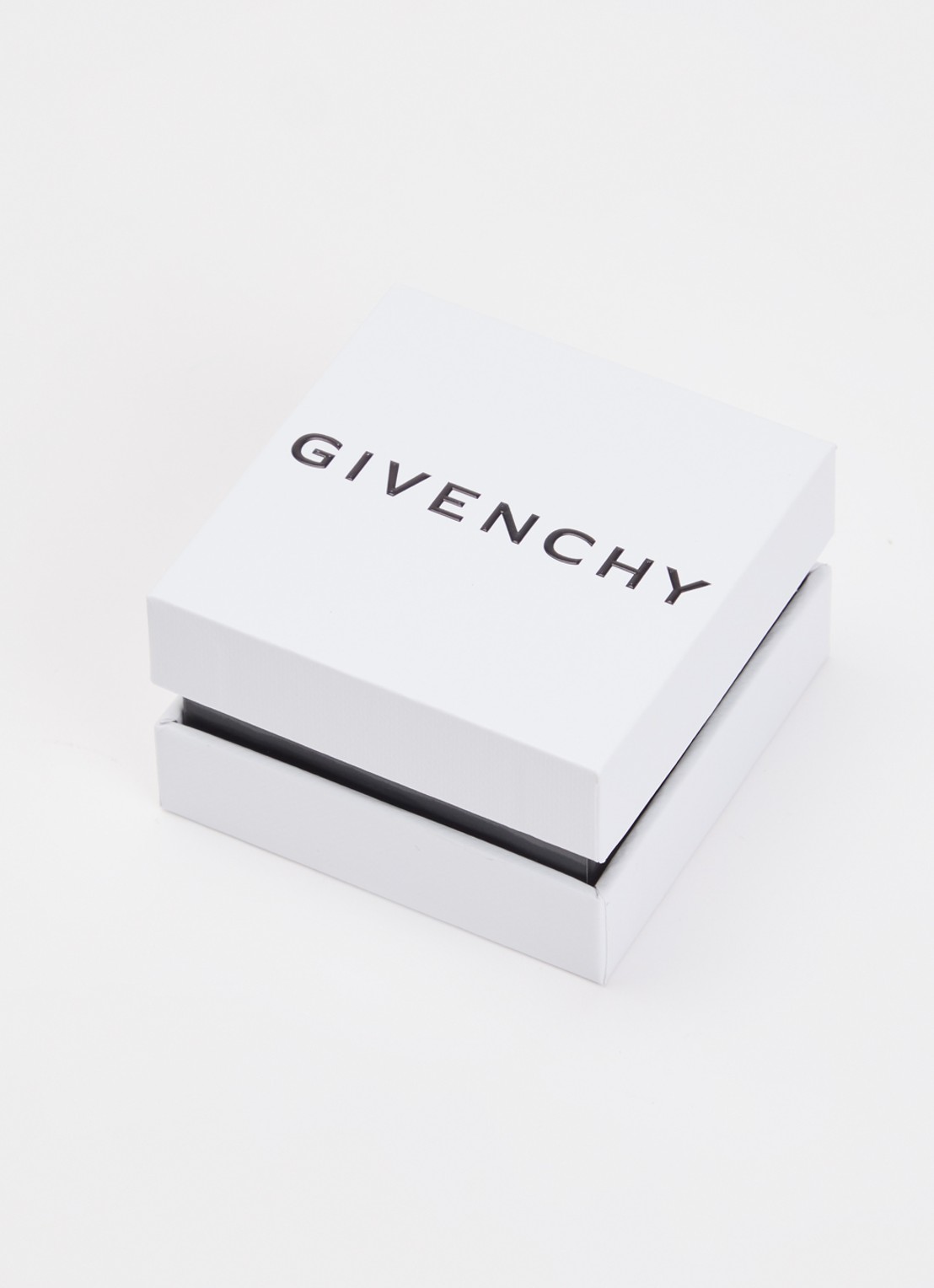 Givenchy Schakelarmband met logo - detail 2 zilver