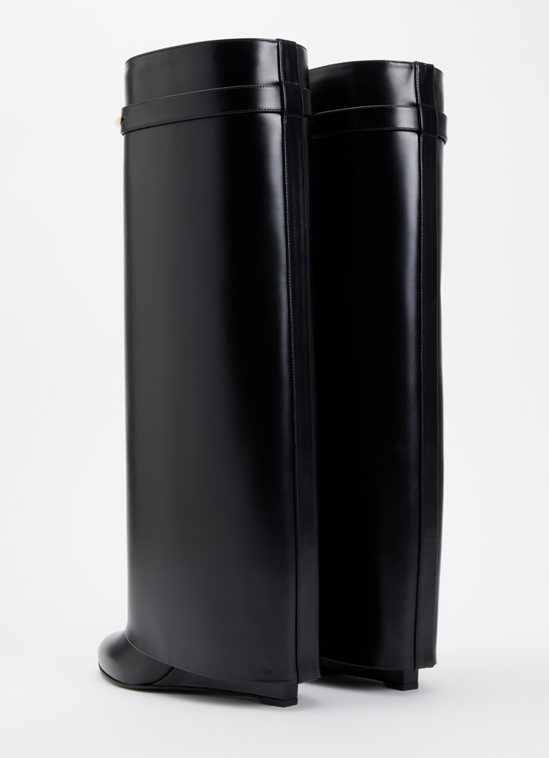 Givenchy Shark laars van kalfsleer - achterkant zwart