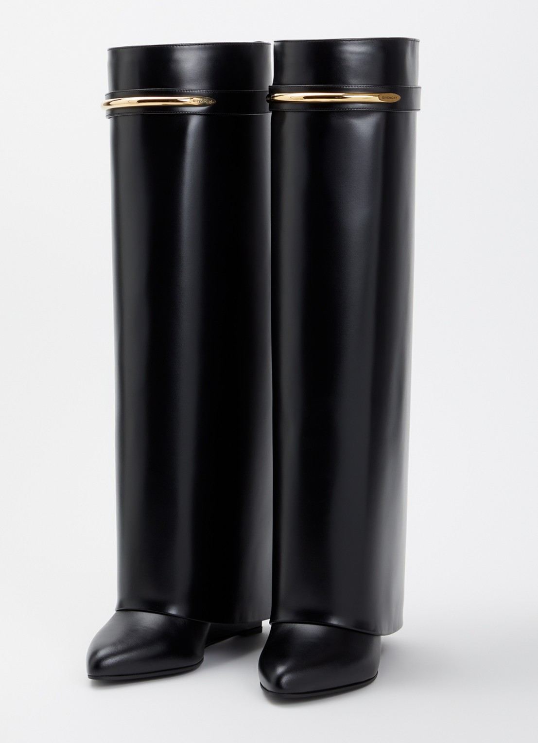 Givenchy Shark laars van kalfsleer - detail 3 zwart