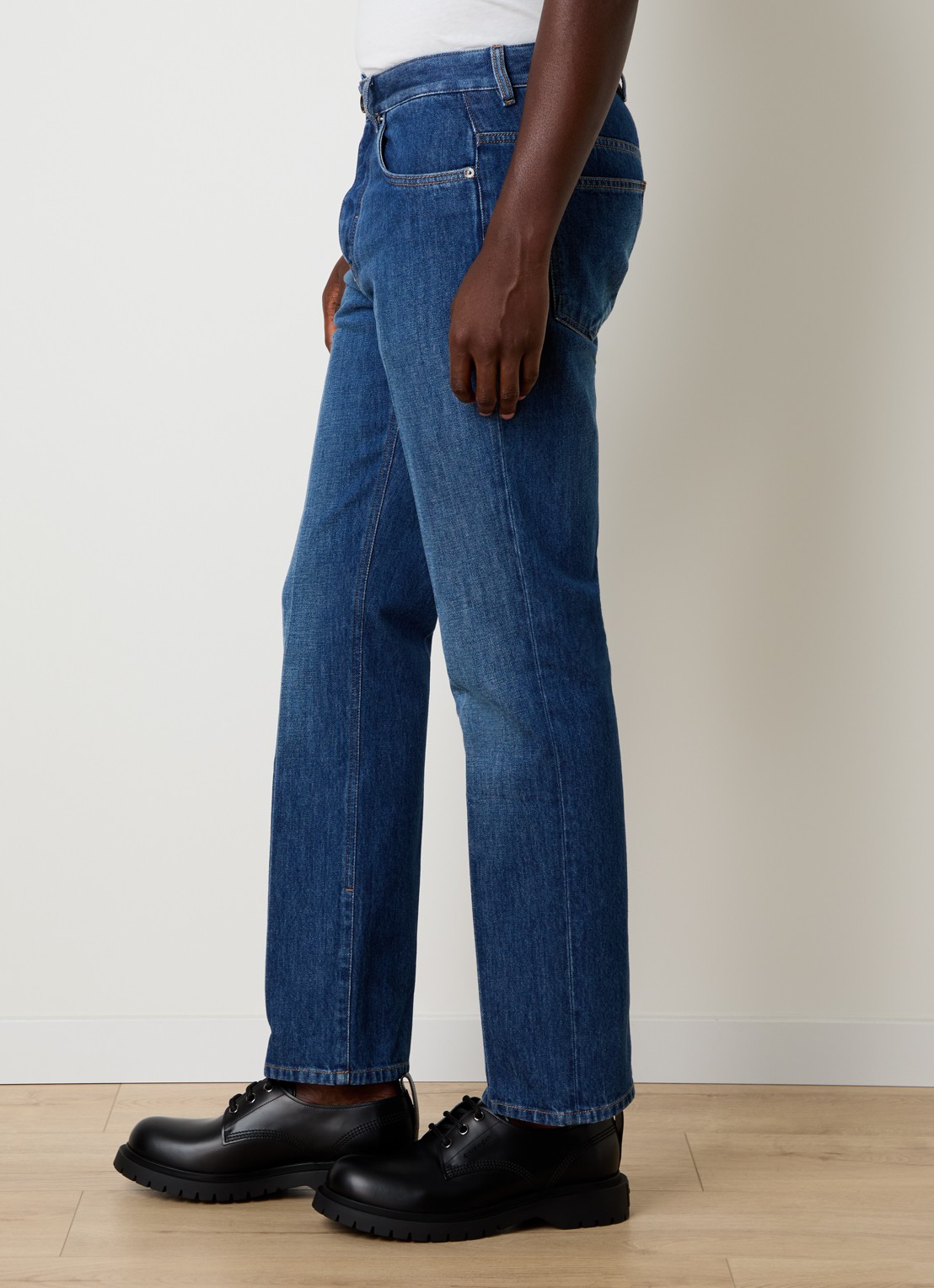 Givenchy Slim fit jeans met medium wassing en steekzakken - detail 5 indigo