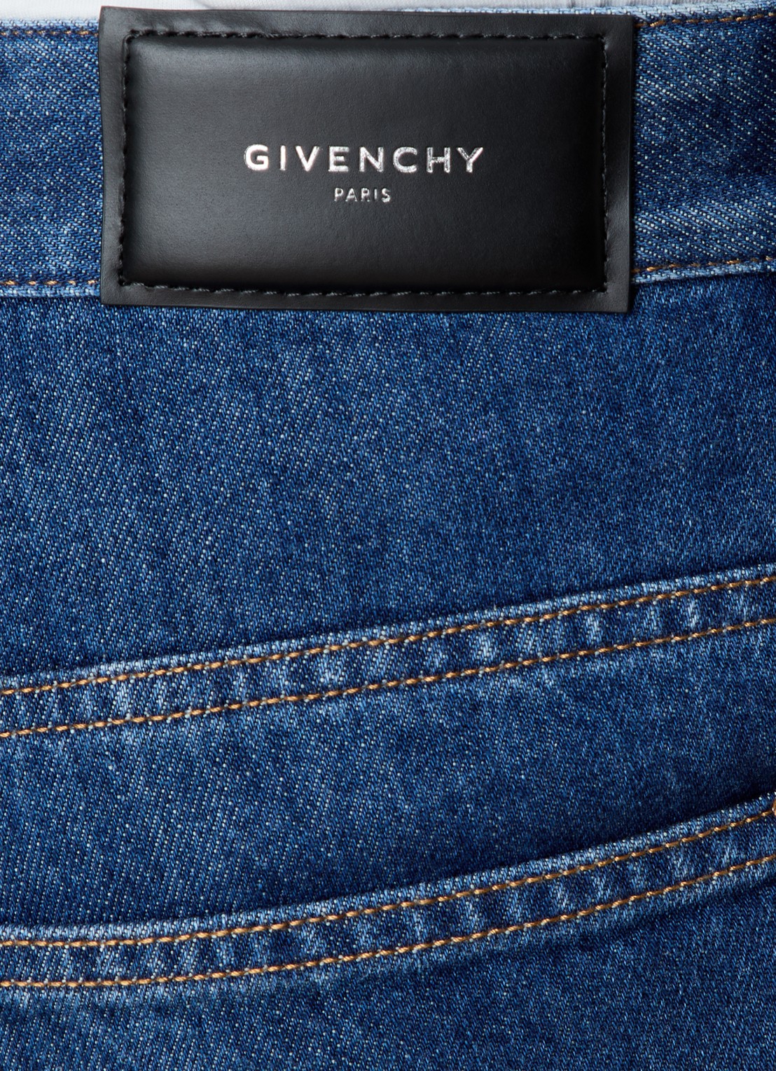 Givenchy Slim fit jeans met medium wassing en steekzakken - detail 6 indigo