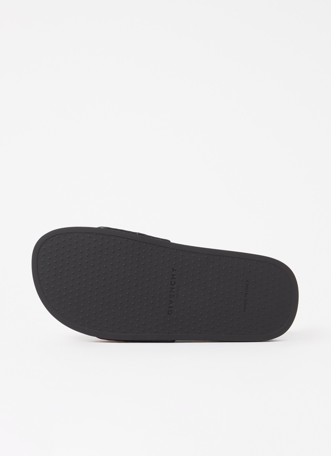 Givenchy Slipper met logo - detail 4 zwart
