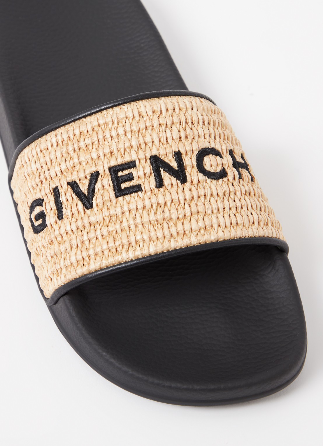 Givenchy Slipper met logo - detail 5 zwart