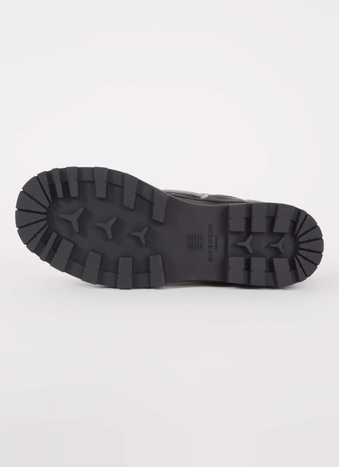 Givenchy Strom bootschoen van leer met suède details - detail 3 zwart
