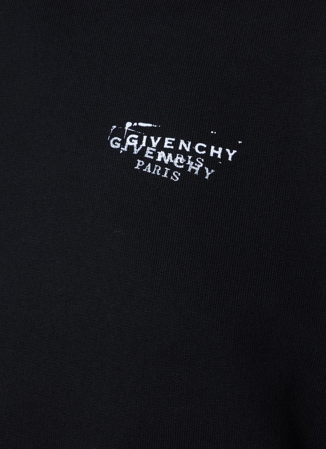 Givenchy Sweater met logo- en backprint - detail 5 zwart