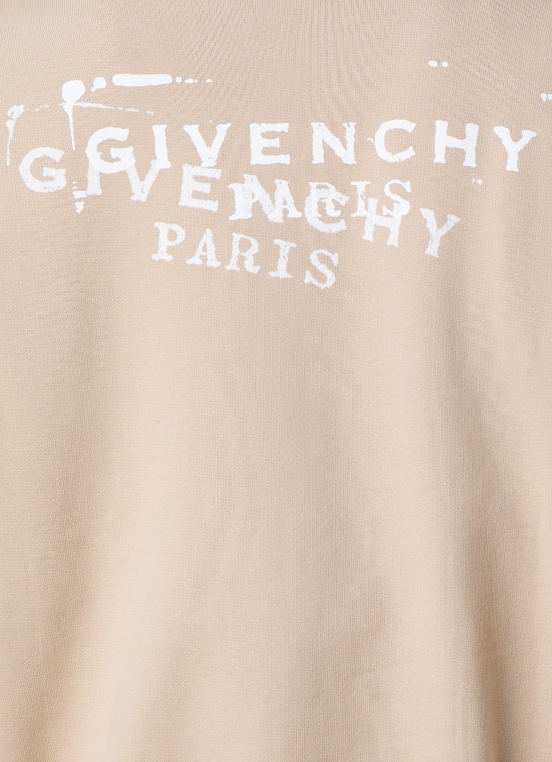 Givenchy Sweater met logo- en backprint - detail 5 beige