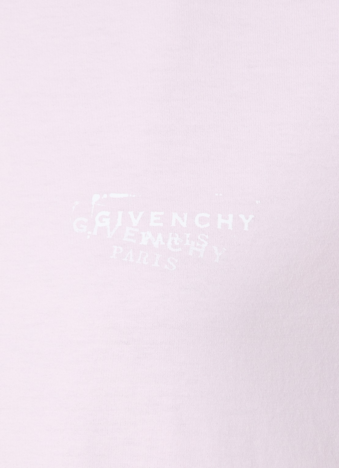 Givenchy T-shirt met logo- en backprint - detail 4 roze