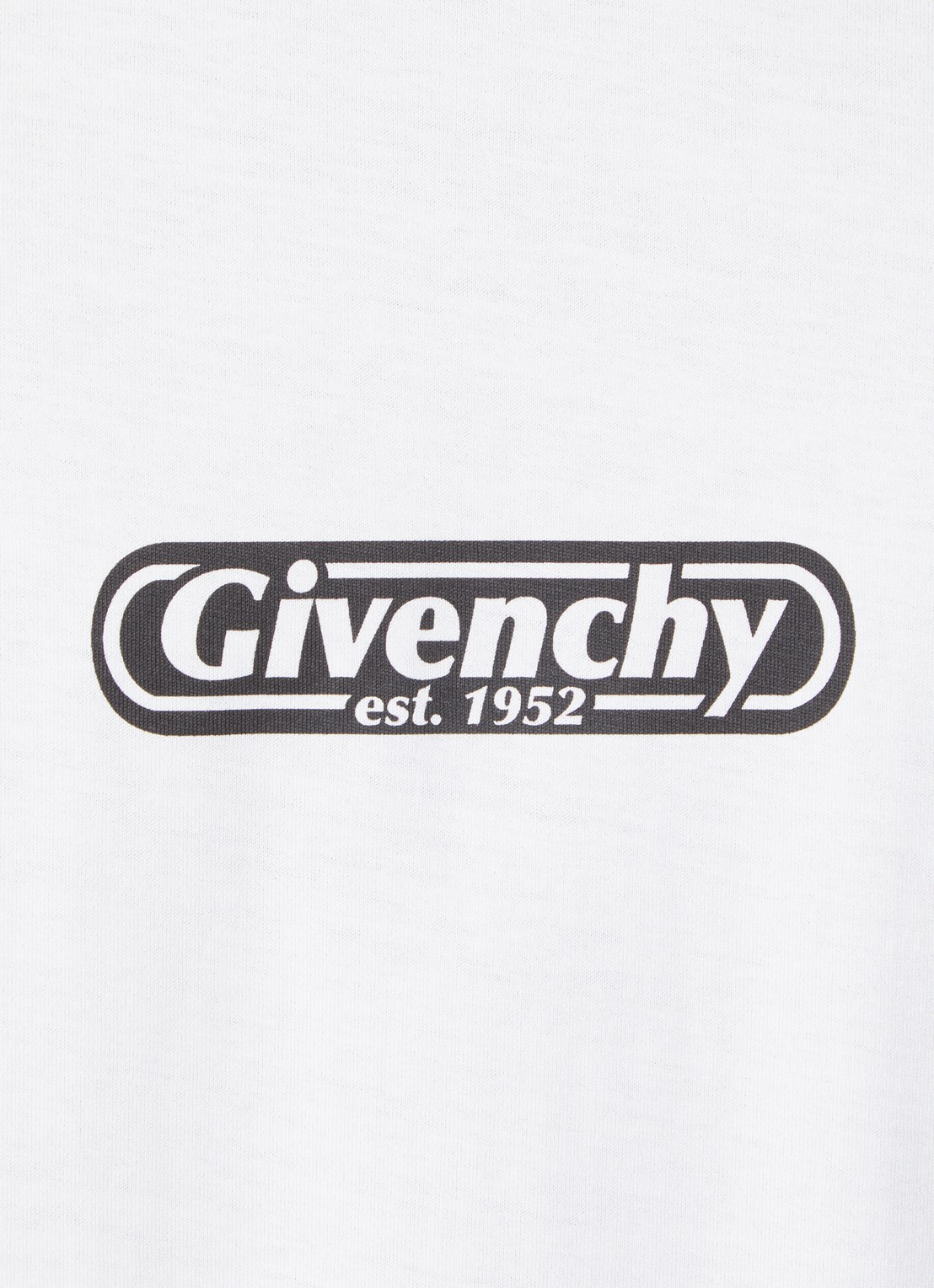 Givenchy T-shirt met logo - detail 5 wit