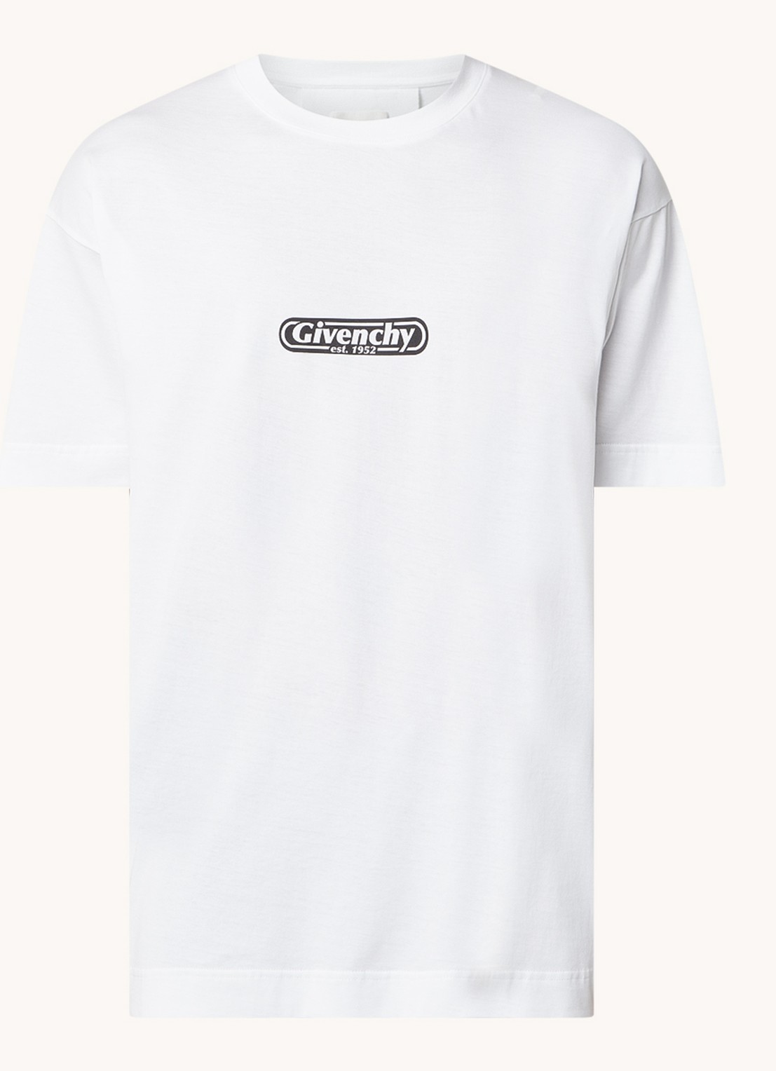 Givenchy T-shirt met logo - voorkant 2 wit