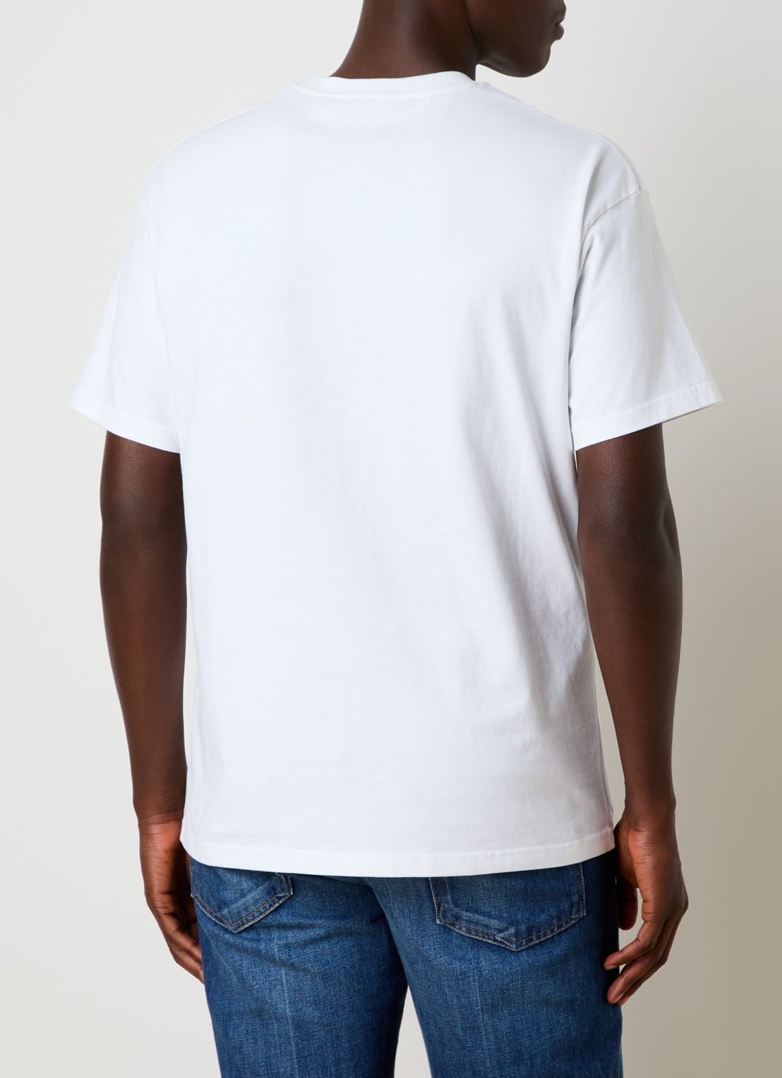 Givenchy T-shirt met logo - achterkant 3 wit