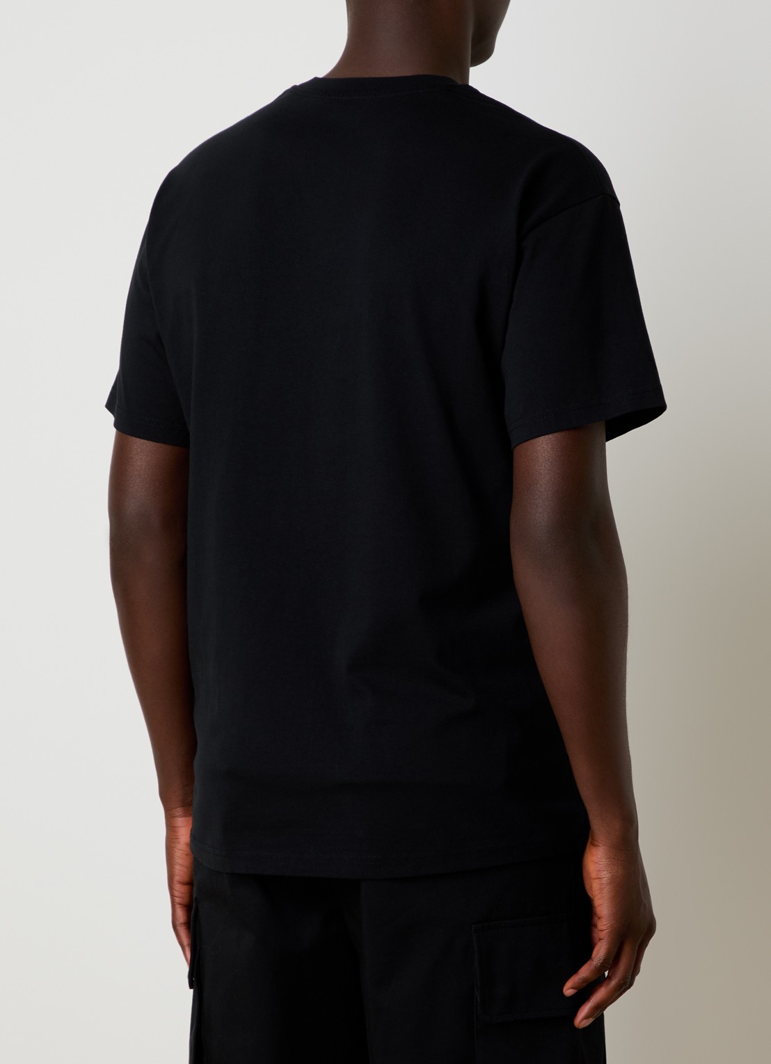 Givenchy T-shirt met logo - achterkant 3 zwart
