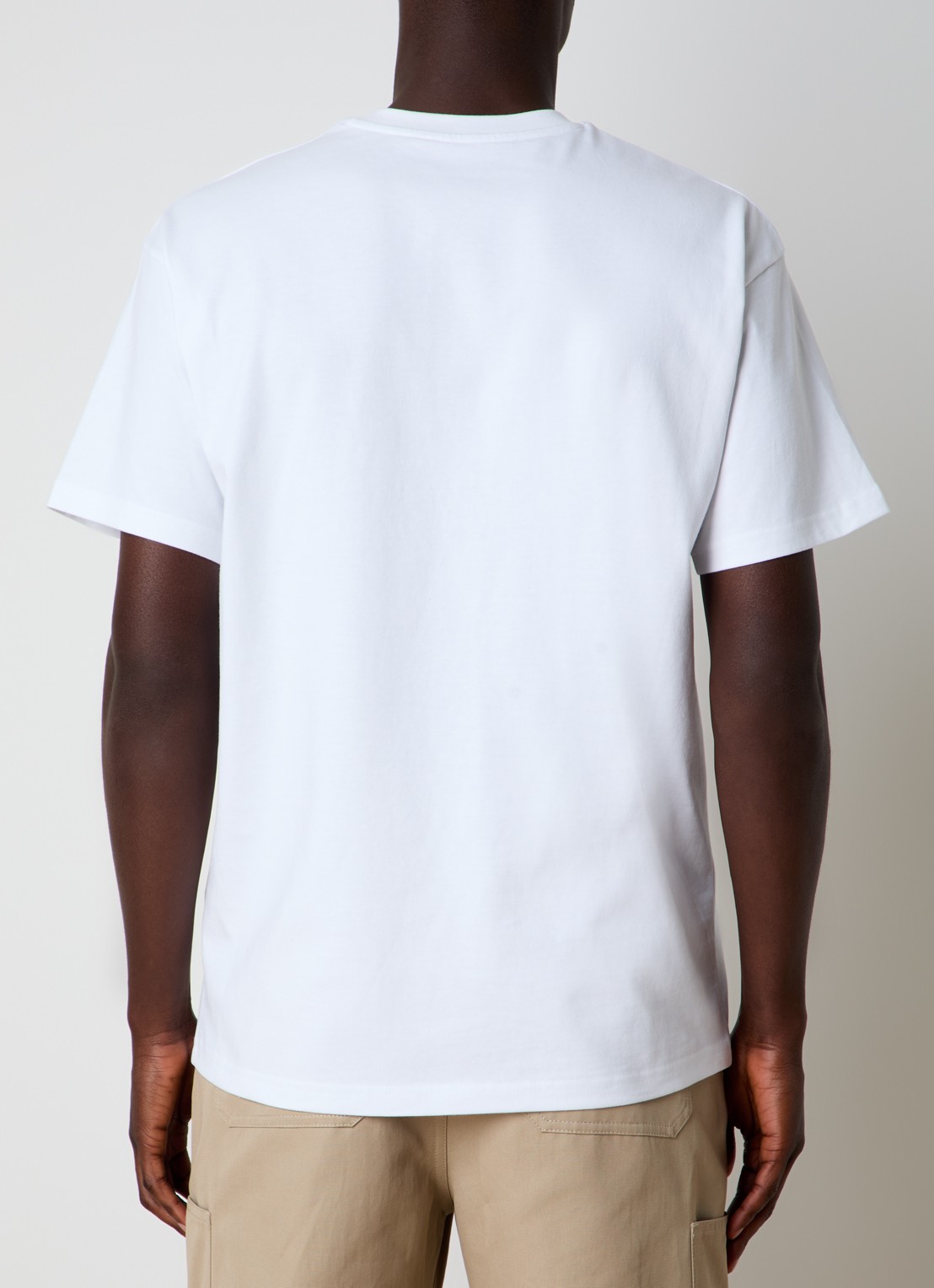 Givenchy T-shirt met logoborduring - achterkant 5 wit