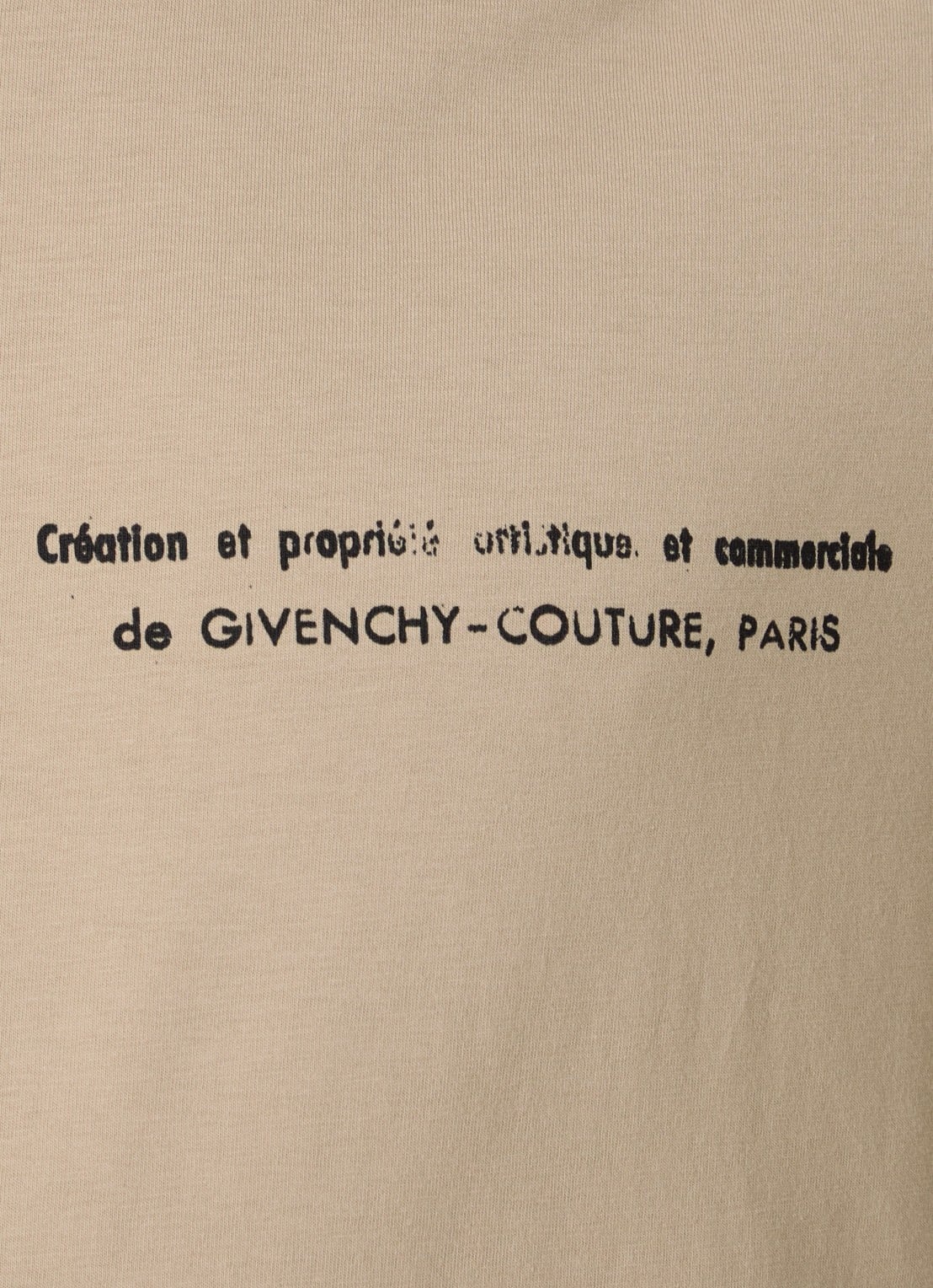 Givenchy T-shirt met print - detail 2 camel