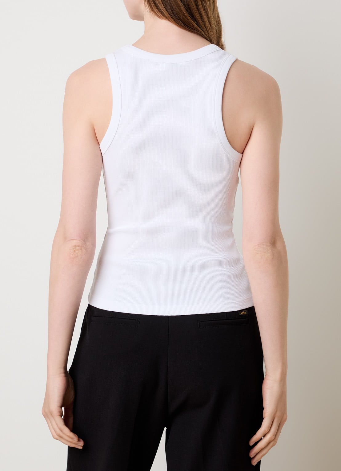 Givenchy Tanktop met logo - achterkant 3 wit