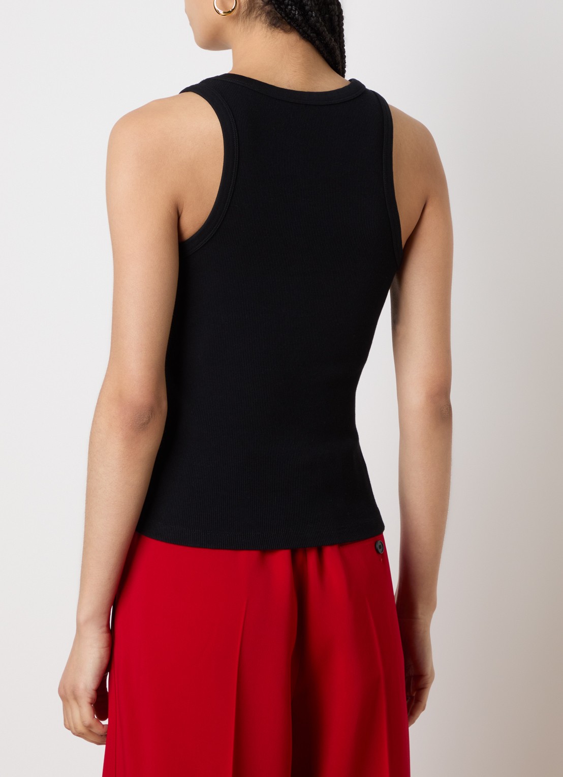 Givenchy Tanktop met logoprint - achterkant zwart