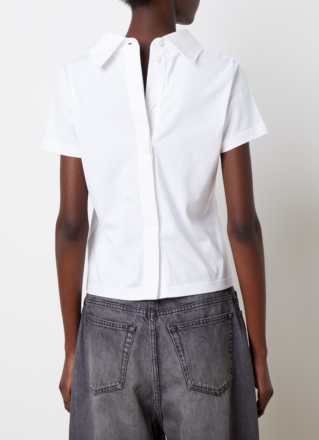 Givenchy Tuniek met kraag - detail wit