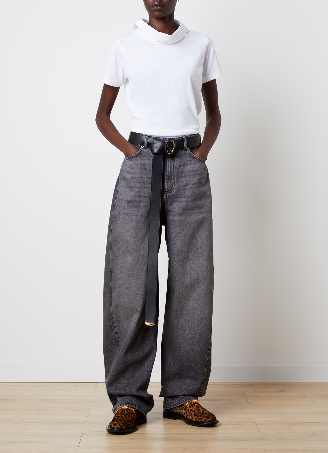 Givenchy Tuniek met kraag - voorkant 4 wit