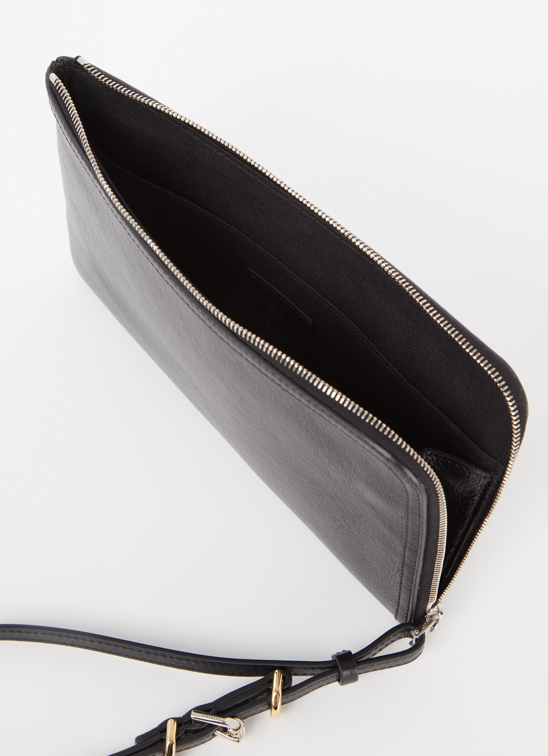 Givenchy Voyou clutch van kalfsleer  - detail 4 zwart