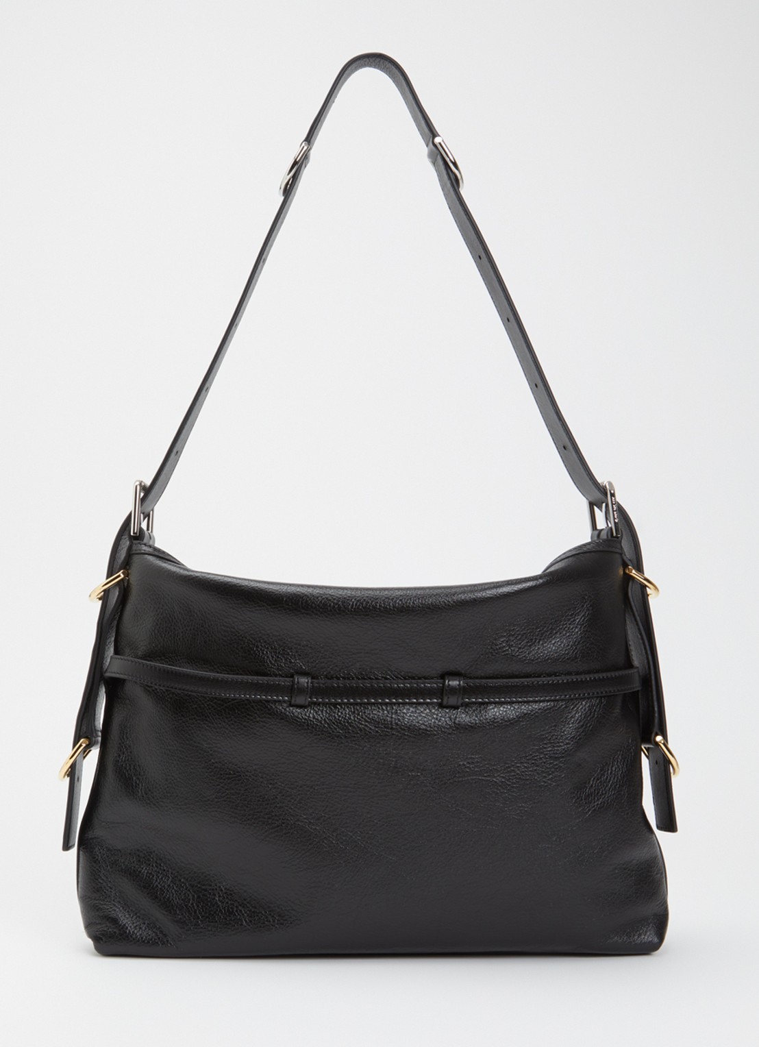 Givenchy Voyou Medium schoudertas van kalfsleer - achterkant 7 zwart