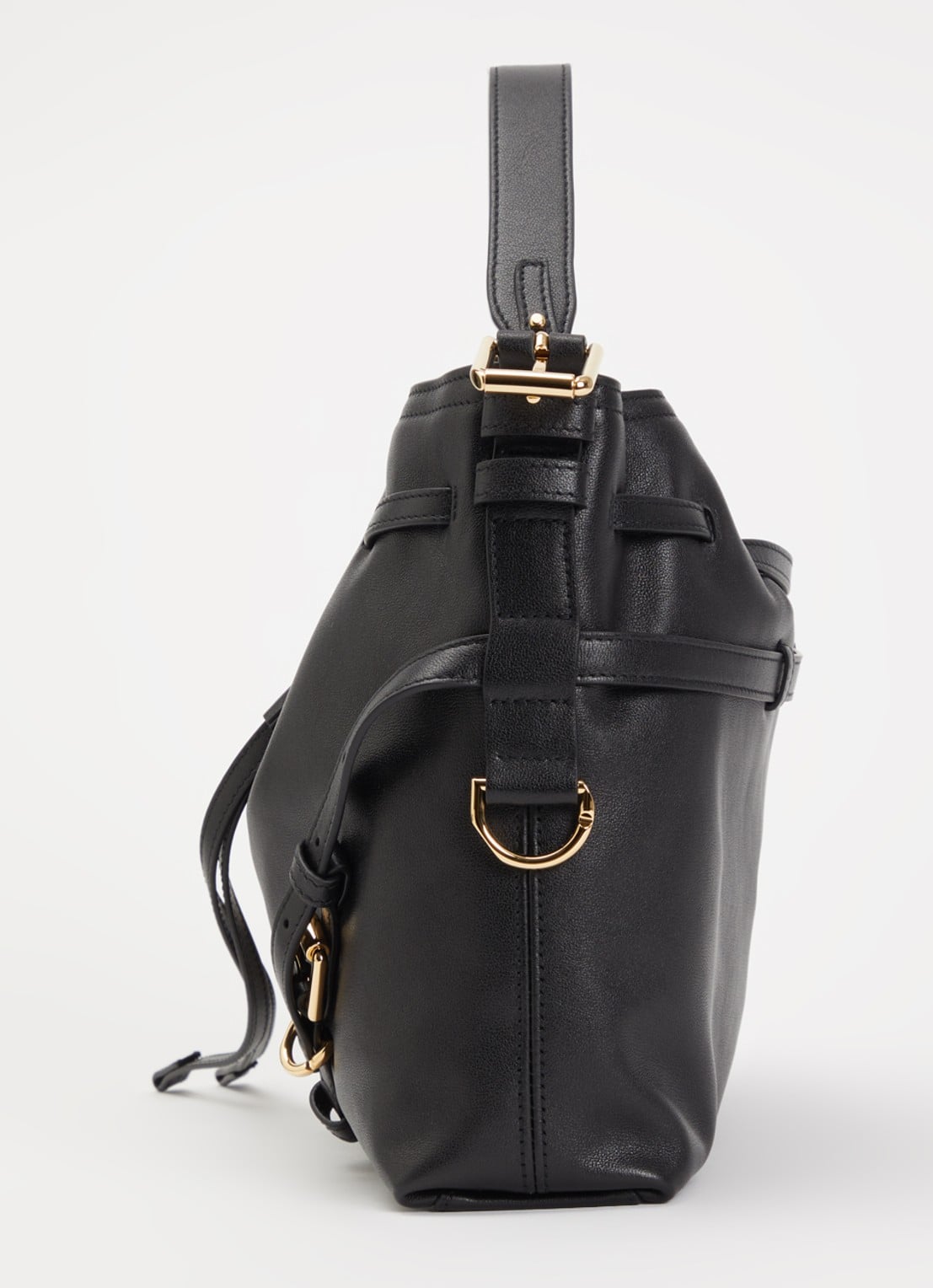Givenchy Voyou Small schoudertas van kalfsleer - detail 3 zwart