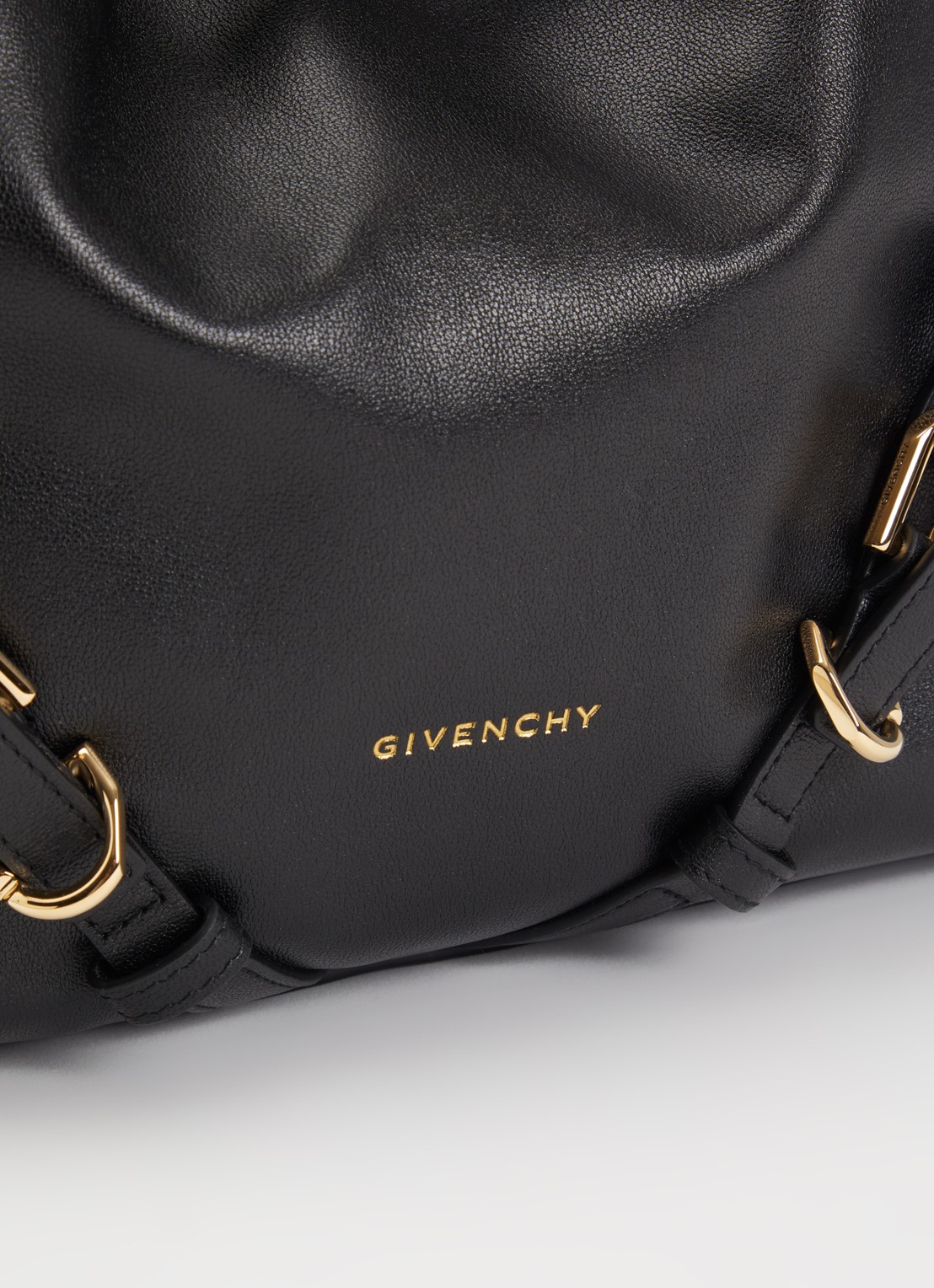 Givenchy Voyou Small schoudertas van kalfsleer - detail 5 zwart