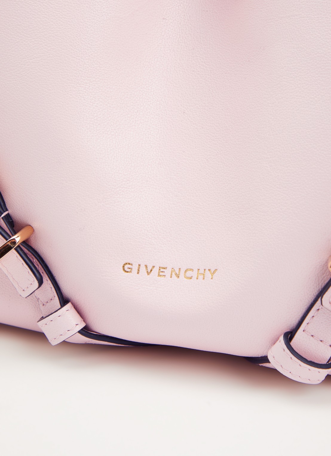 Givenchy Voyou Small schoudertas van kalfsleer - detail 3 roze