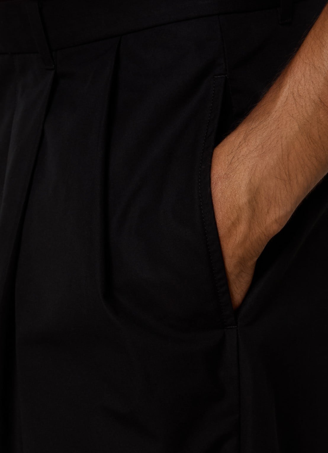 Givenchy Wide fit pantalon met steekzakken - detail 3 zwart
