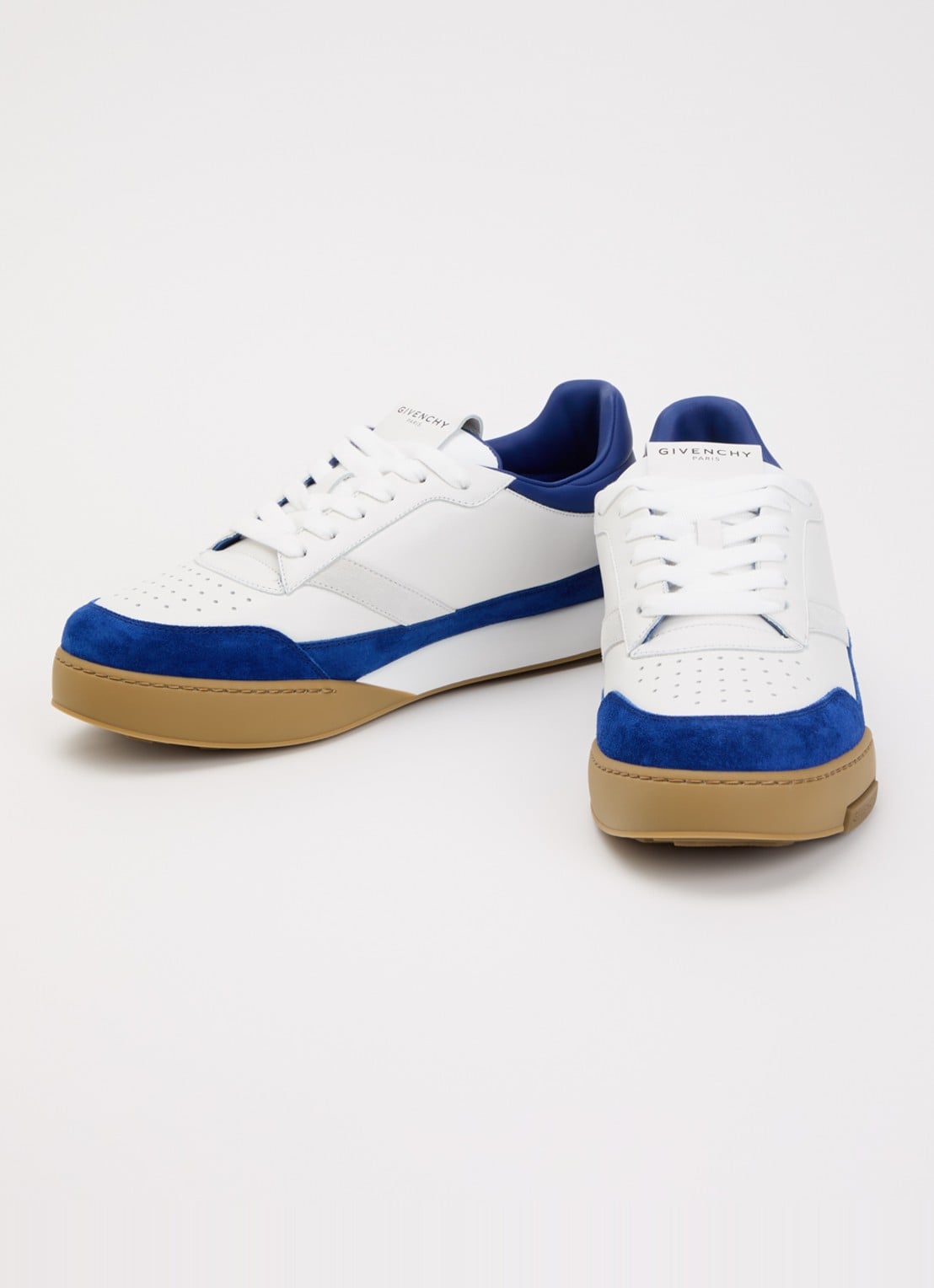 Givenchy Yard sneaker van kalfsleer  met suède details - detail 3 blauw