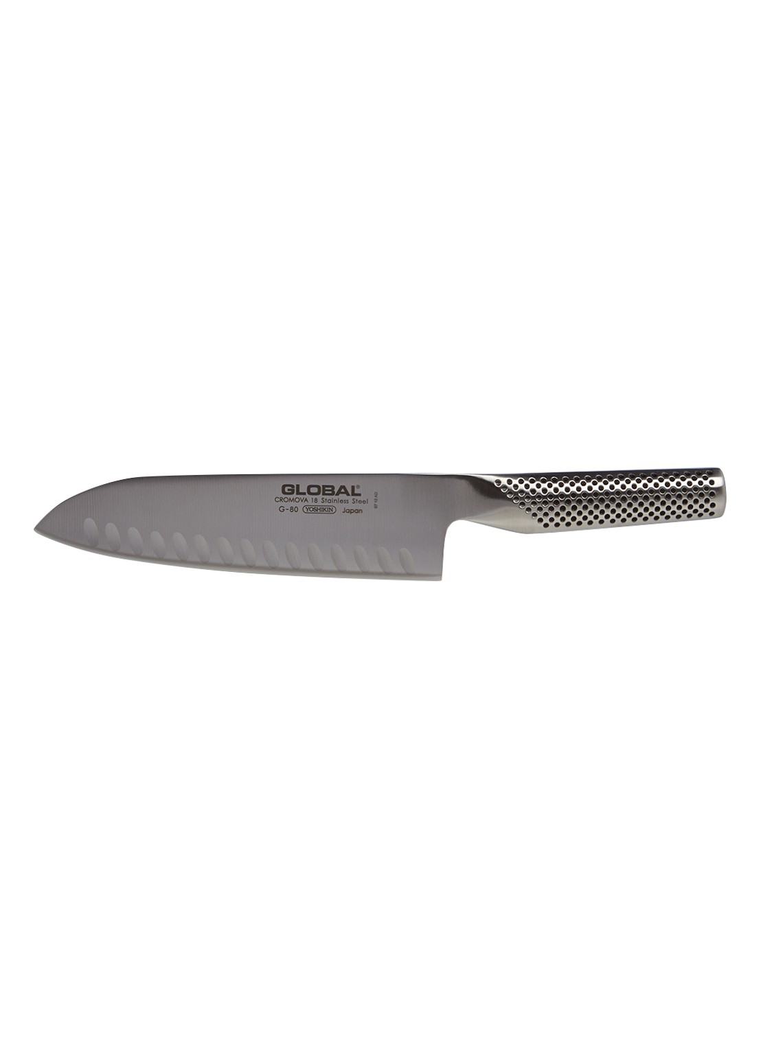 Global G80 Santokumes groentemes 18 cm - voorkant undefined