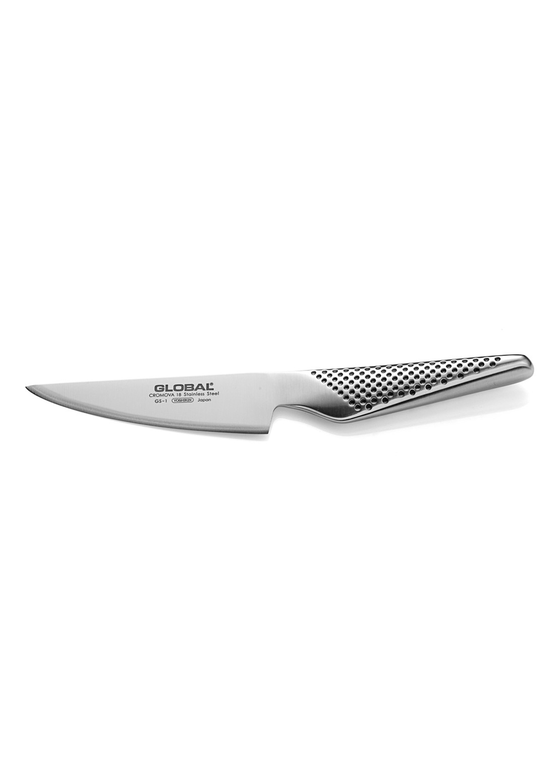 Global GS-1 Officemes 11 cm - voorkant zilver