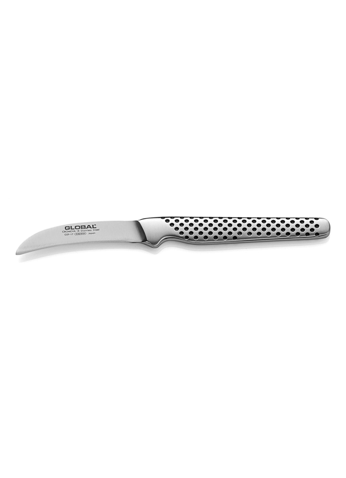 Global GSF-17 Tourneermesje 6 cm - voorkant zilver
