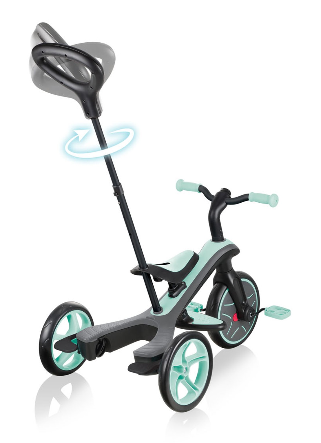 Globber Loopfiets Trike Explorer 4 in 1 - detail 4 mint