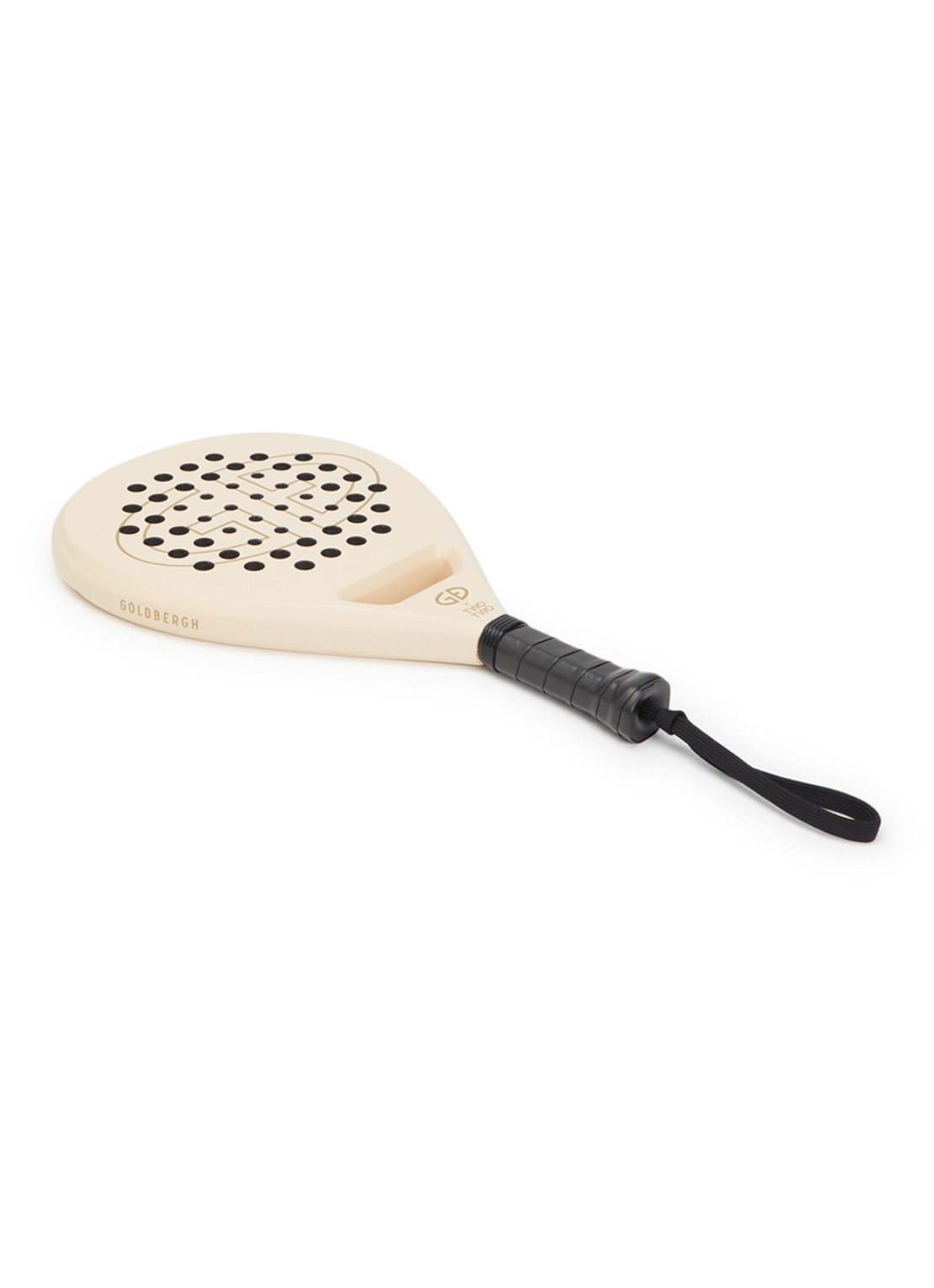 Goldbergh Block padel racket  - voorkant beige