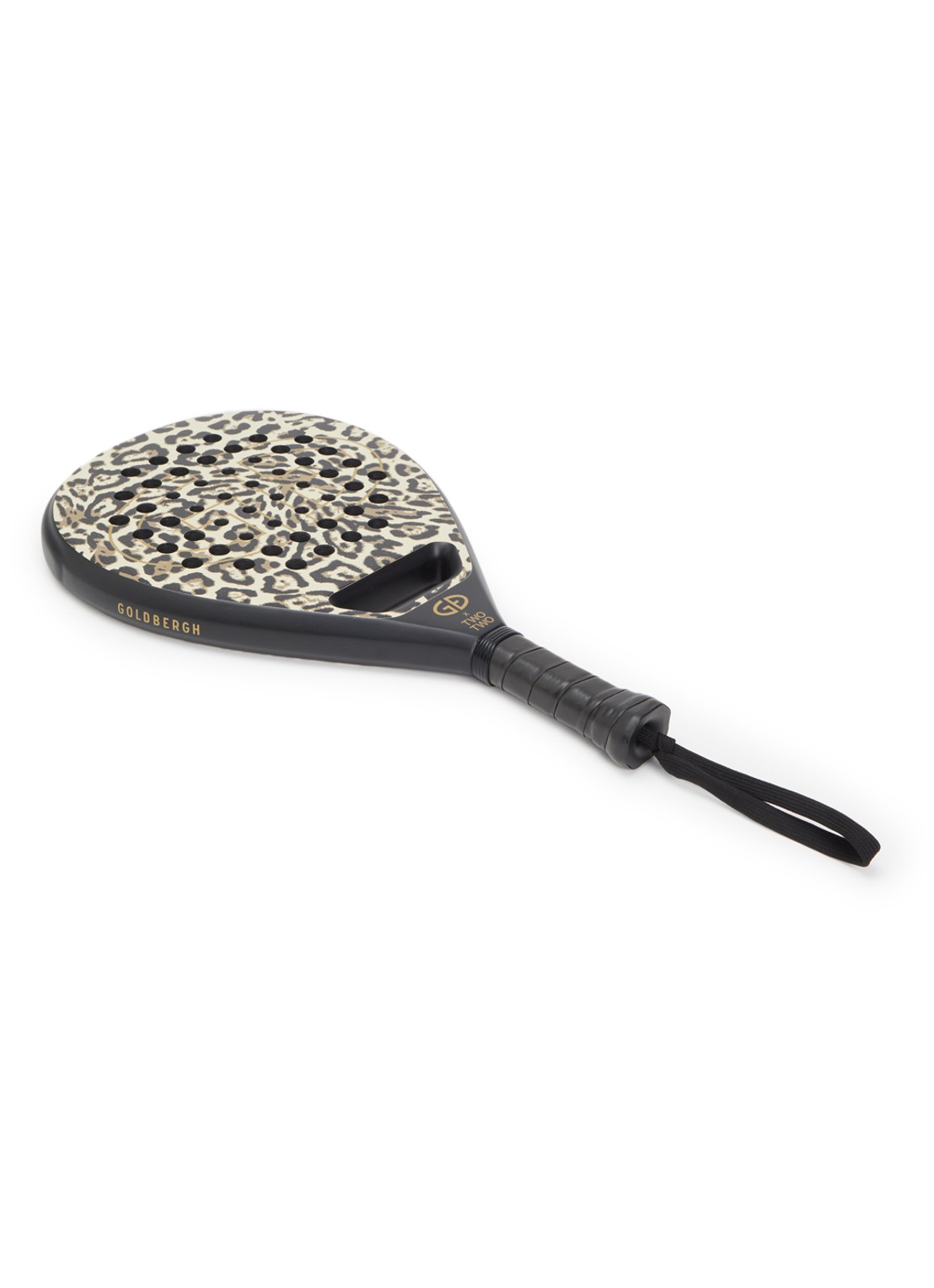 Goldbergh Block padel racket  - voorkant camel