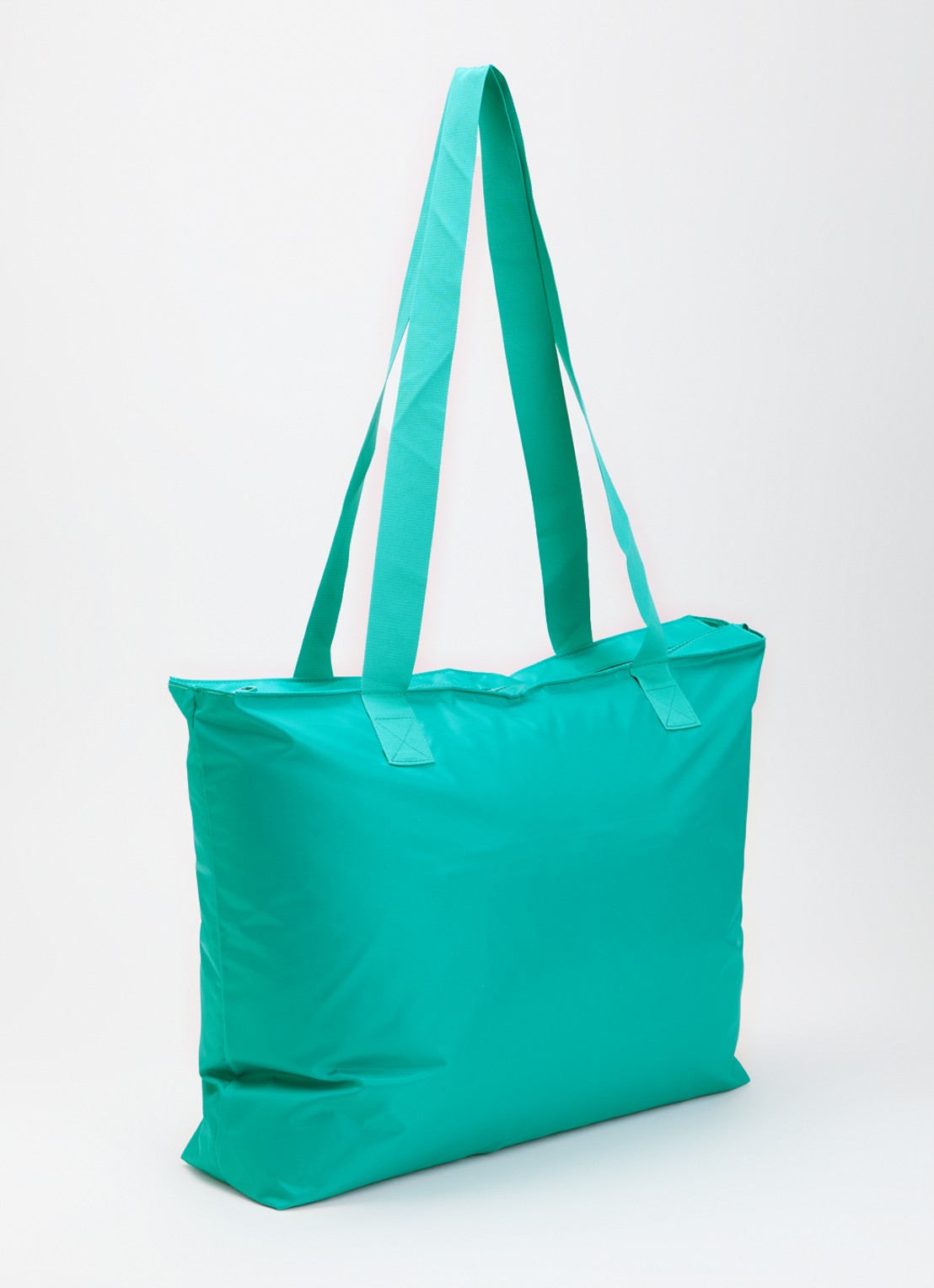 Goldbergh Famous shopper met logo - achterkant 5 turquoise