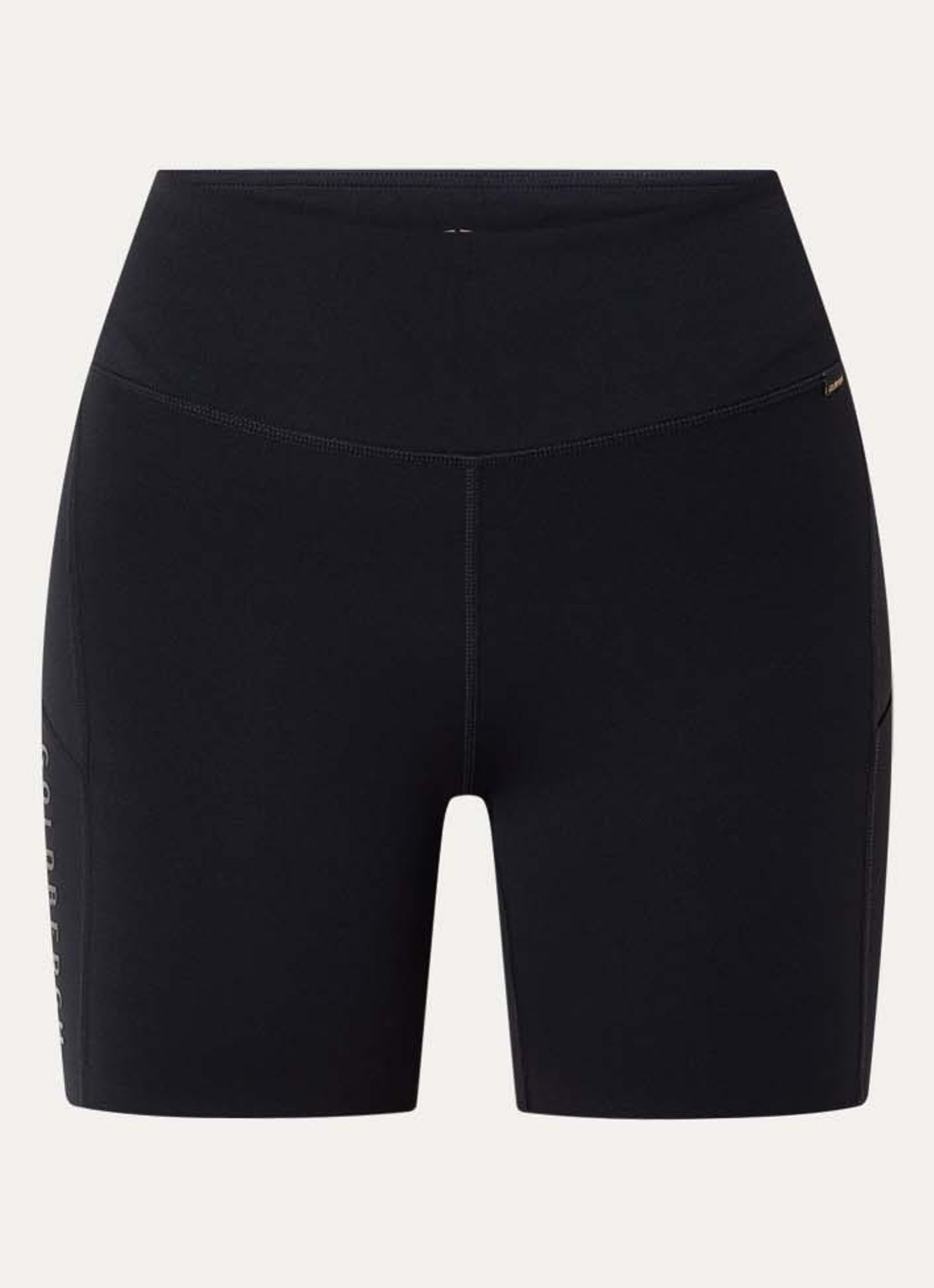 Goldbergh Lilou high waist trainingslegging - voorkant 2 zwart