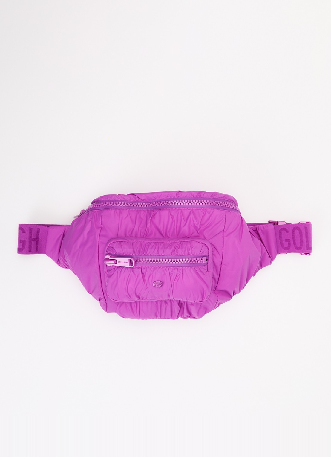 Goldbergh Maddalyn heuptas met logo - voorkant 4 violet