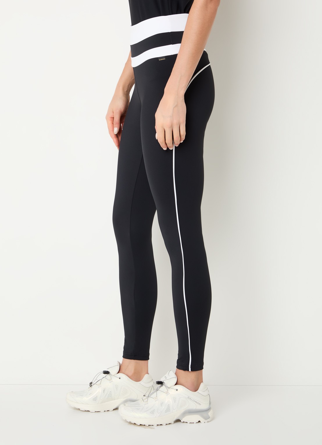 Goldbergh Sandora high waist trainingslegging - detail 5 zwart