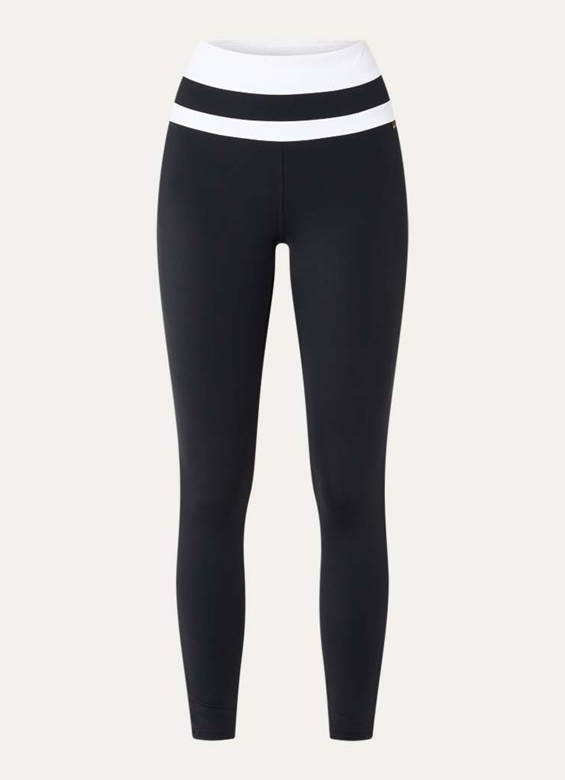 Goldbergh Sandora high waist trainingslegging - voorkant 2 zwart