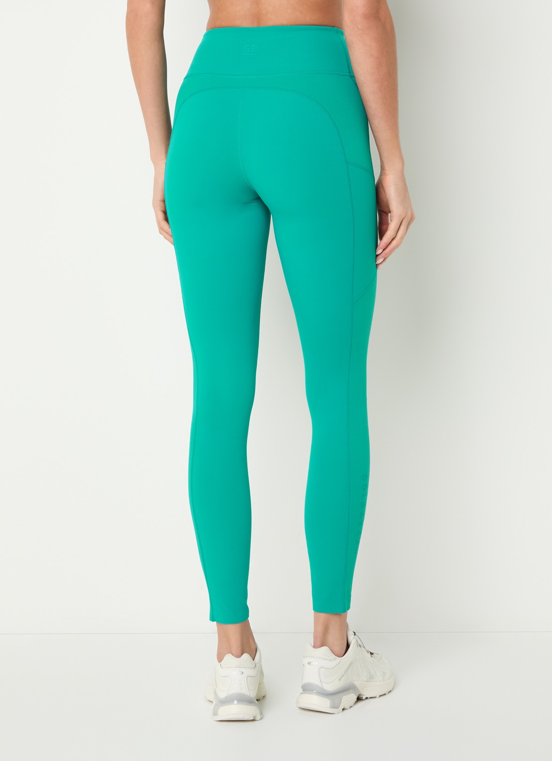 Goldbergh Serenza high waist slim fit legging - achterkant 3 turquoise