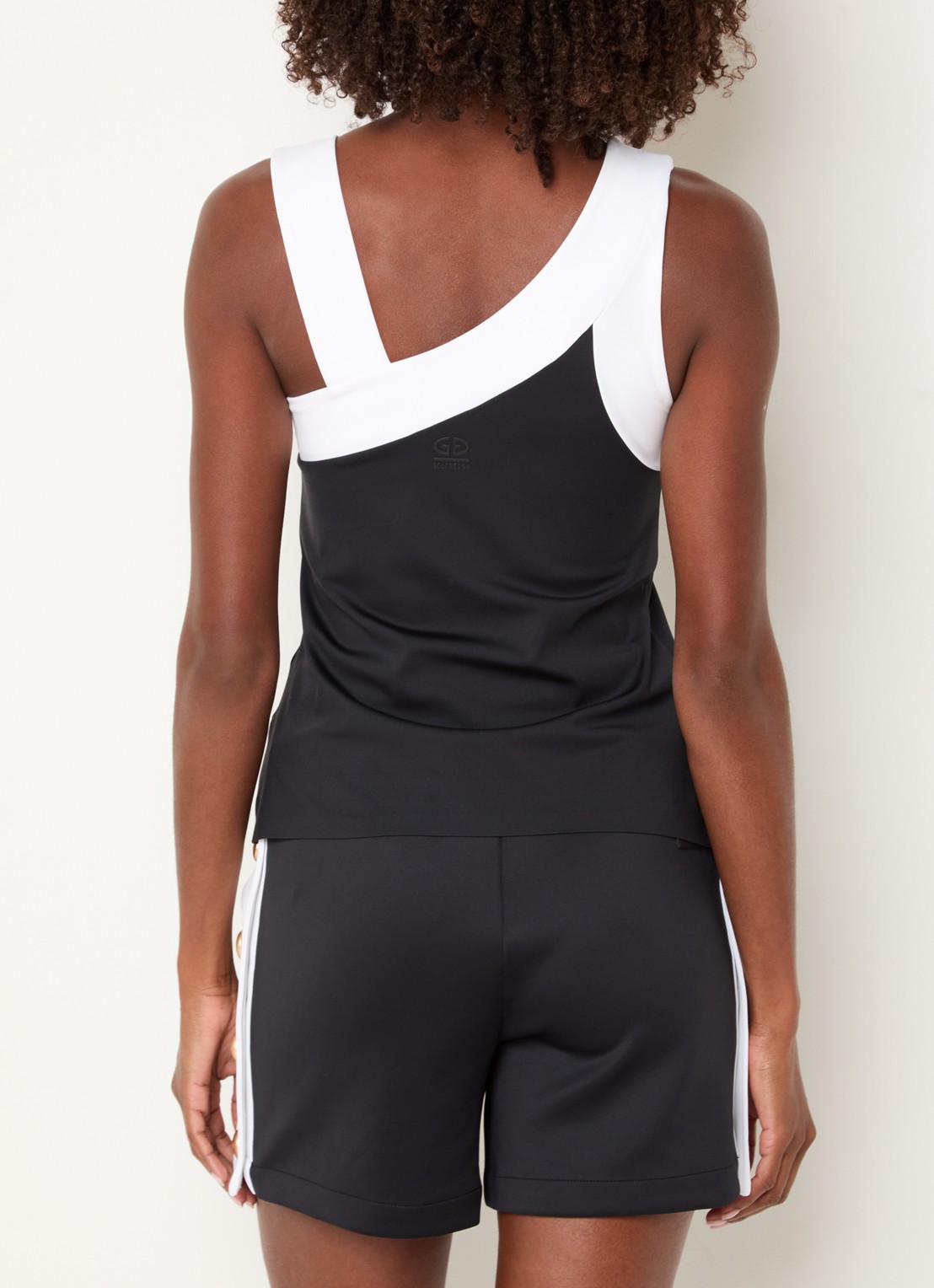 Goldbergh Sierra singlet met medium support - achterkant 3 zwart