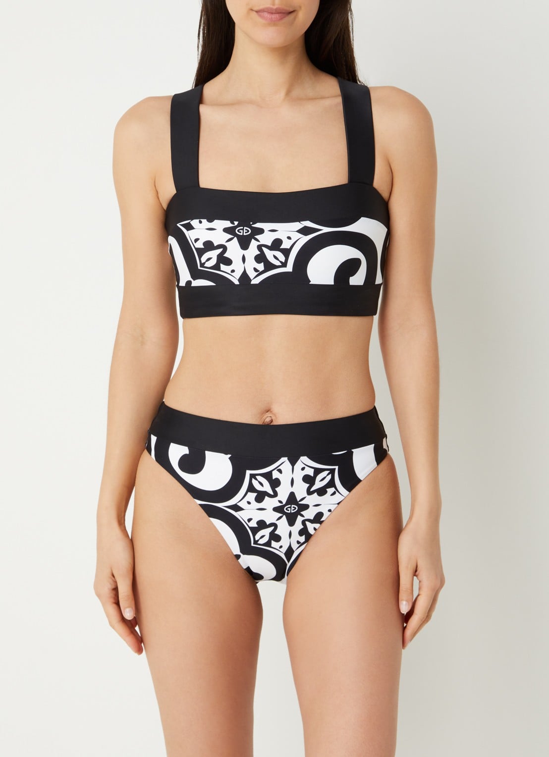 Goldbergh Veronica hipster bikinislip met print - detail multicolor